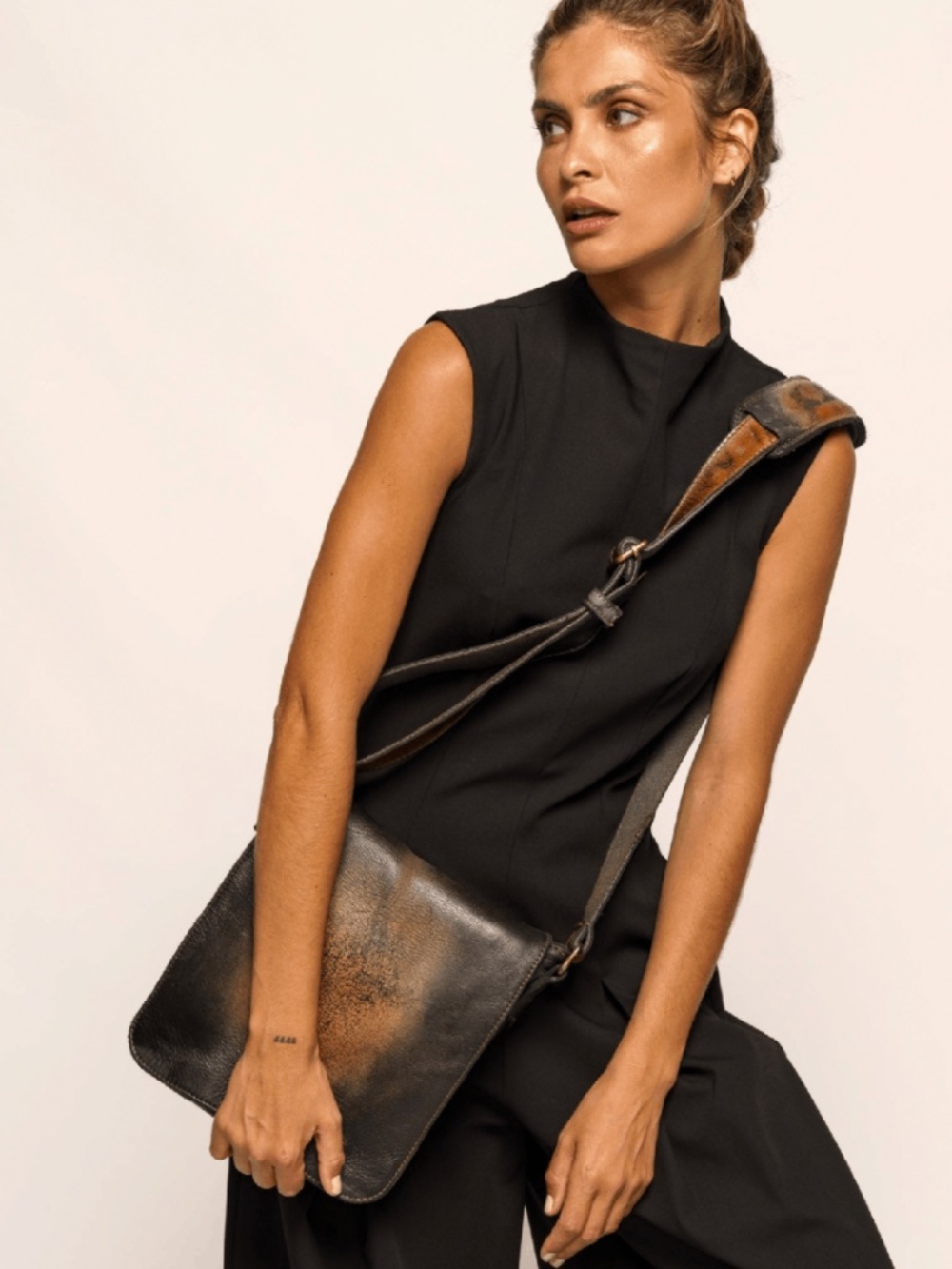 Lusher Leather Crossbody NEW